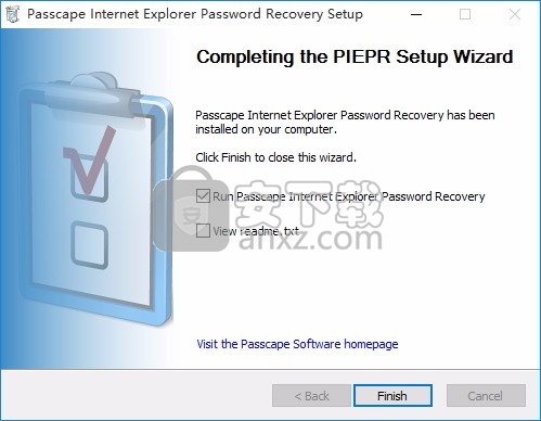 Internet Explorer Password Recovery(密码恢复)