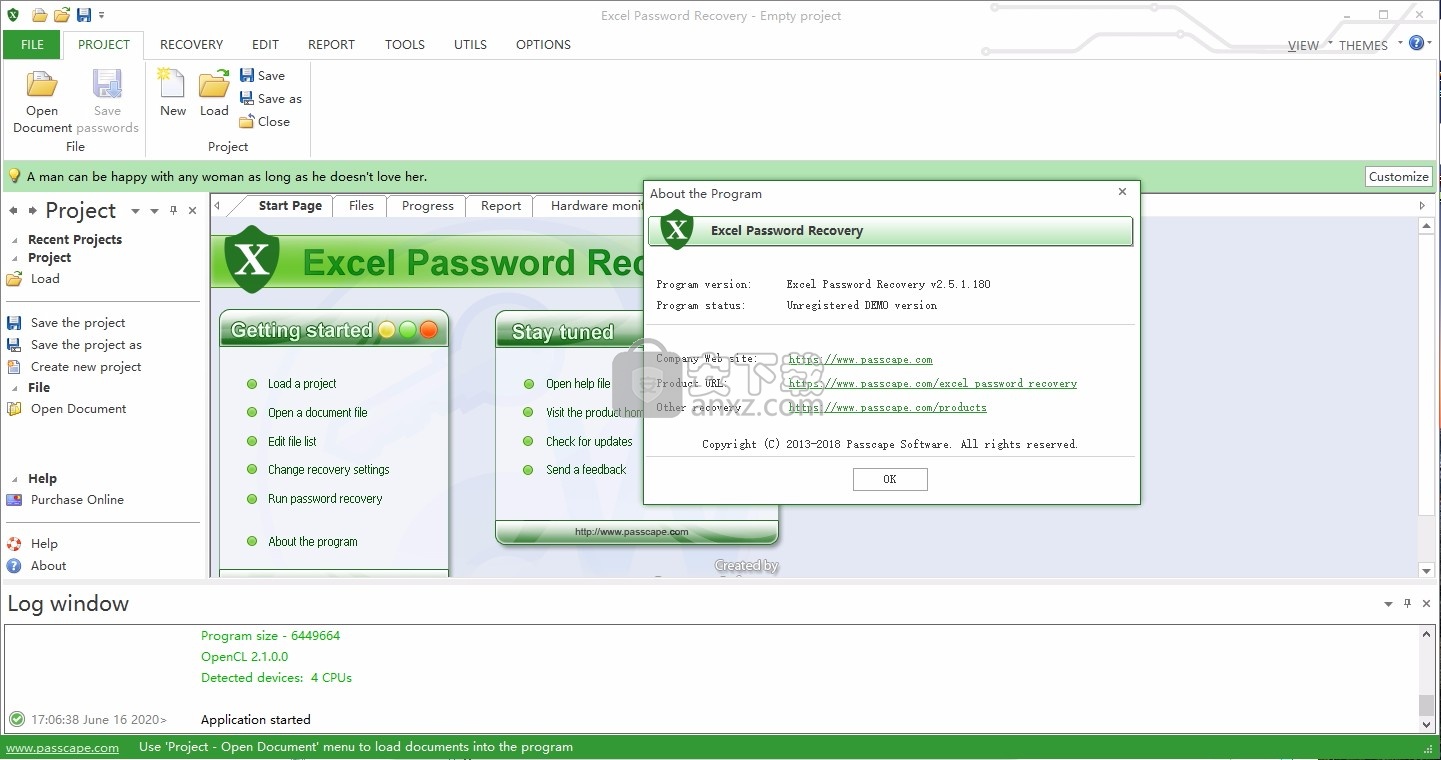 Excel Password Recovery(Excel密码恢复工具)