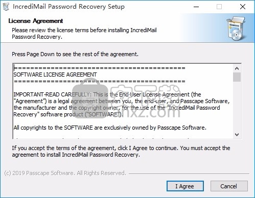 IncrediMail Password Recovery(IncrediMail密码恢复)