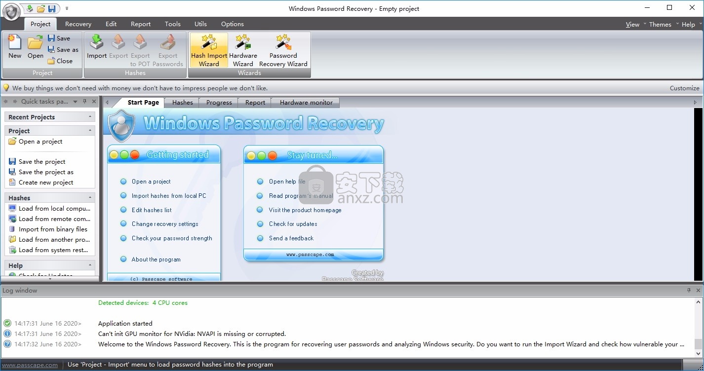 windows password recovery(密码恢复工具)