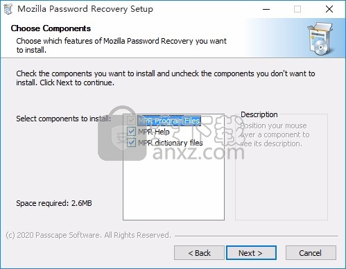 Mozilla Password Recovery(Mozilla密码恢复工具)