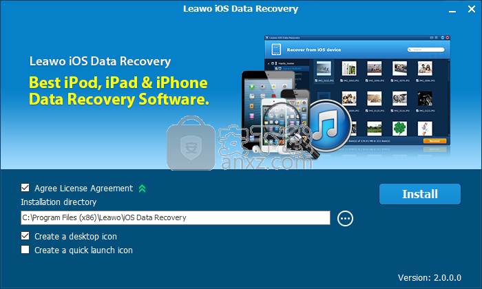 iOS数据恢复软件(Leawo iOS Data Recovery)