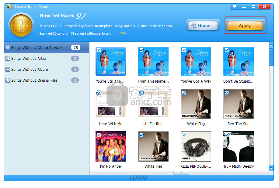 Leawo Tunes Cleaner(iTunes音乐清理软件)
