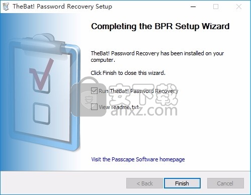 TheBat Password Recovery(丢失密码找回工具)