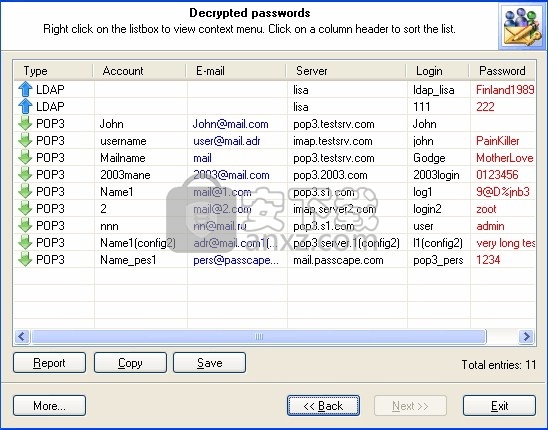 Eudora Password Recovery(Eudora密码恢复)