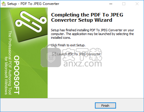 OpooSoft PDF To JPEG Converter(PDF转JPEG转换器)