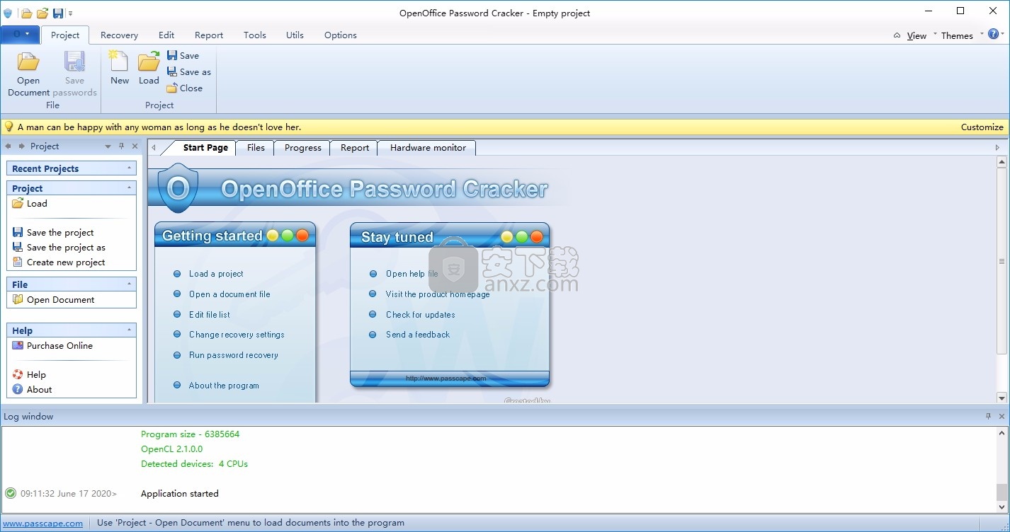 OpenOffice Password Cracker(Office密码程序)