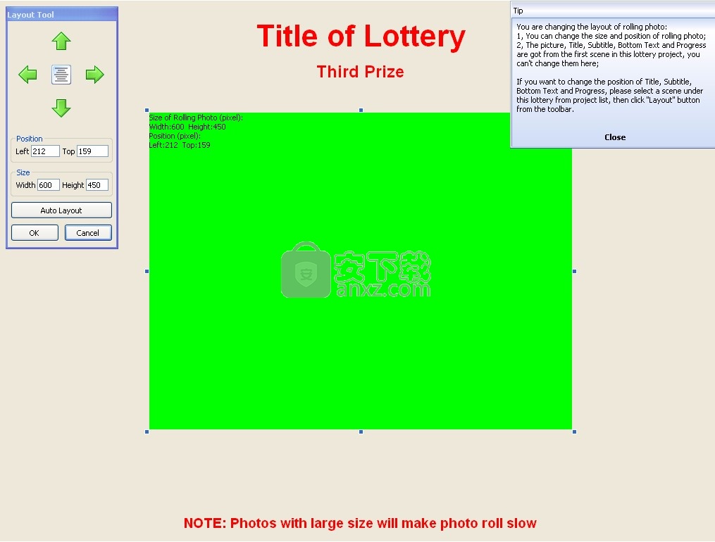 Photo Lottery Director(照片抽奖工具)