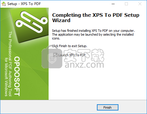 Opoosoft XPS To PDF Converter(xps转pdf转换器)