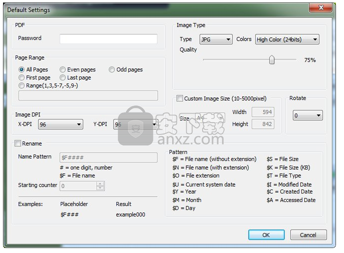 OpooSoft PDF To JPEG Converter(PDF转JPEG转换器)