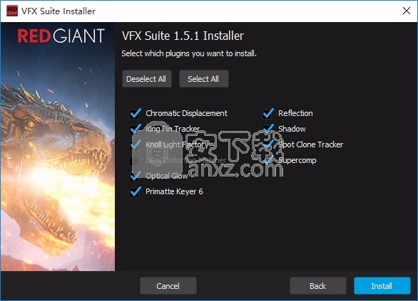 Red Giant VFX Suite(AE视觉合成工具插件)