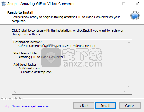 Amazing GIF to Video Converter(GIF转视频软件)