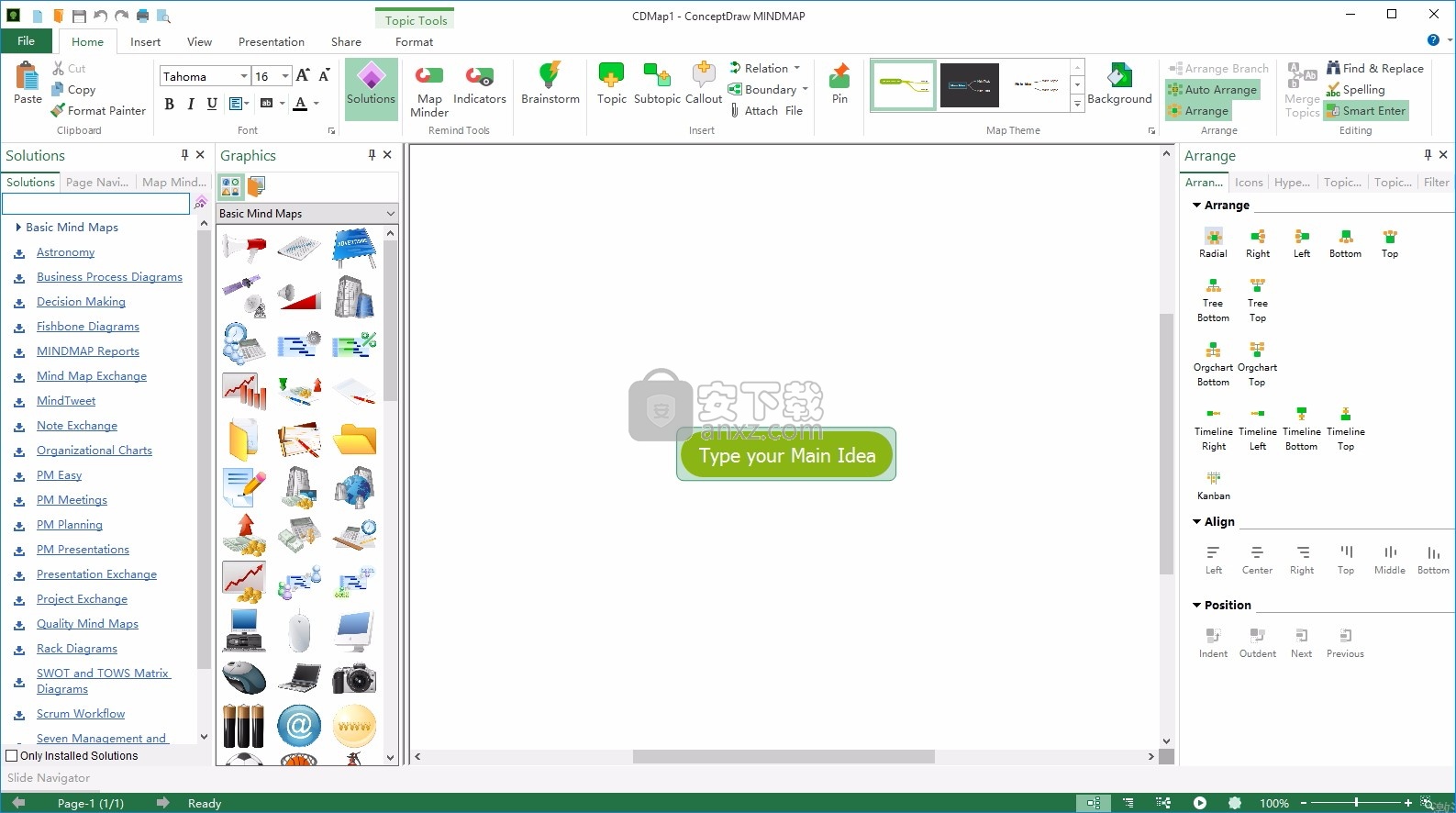 ConceptDraw MINDMAP(思维导图绘制工具)