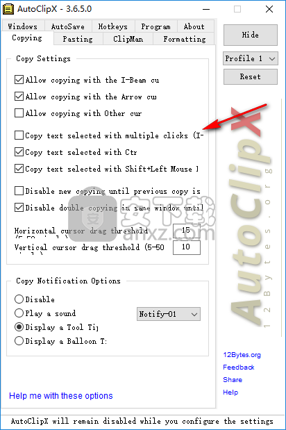 AutoClipX(自动复制粘贴工具)