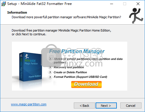 MiniAide Fat32 Formatter Free(FAT32格式化工具)