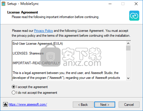 Aiseesoft MobieSync(手机数据传输软件)