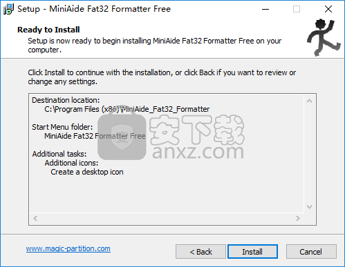 MiniAide Fat32 Formatter Free(FAT32格式化工具)