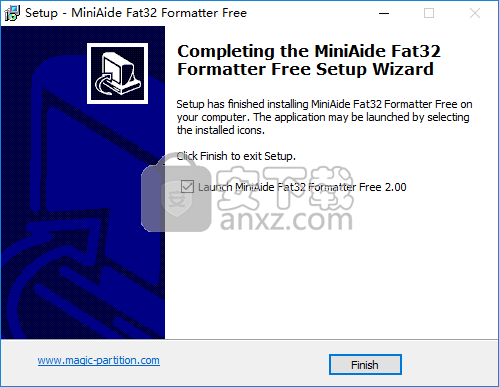 MiniAide Fat32 Formatter Free(FAT32格式化工具)