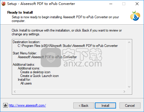 Aiseesoft PDF to ePub Converter(PDF转ePub转换器)