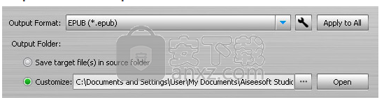 Aiseesoft PDF to ePub Converter(PDF转ePub转换器)