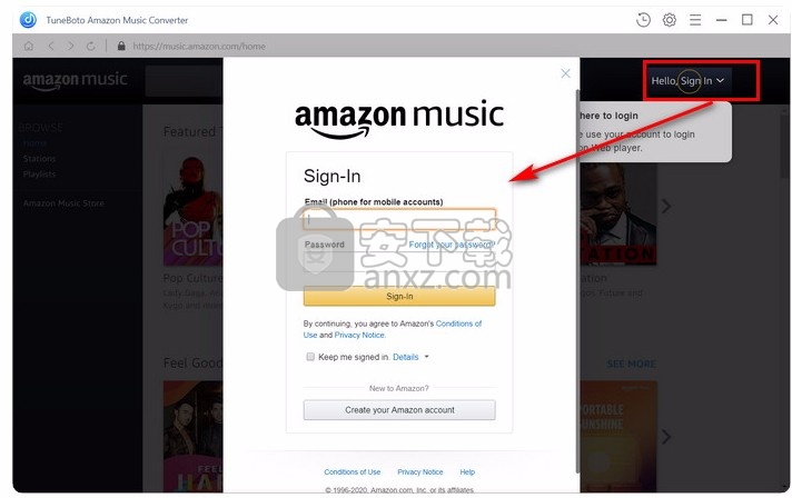 Amazon Music Converter(音频转换器)