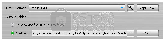 Aiseesoft PDF to Text Converter(PDF转TXT转换器)
