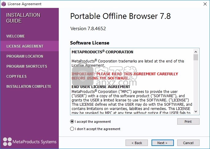 portable offline browser中文(离线浏览器)