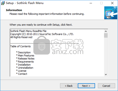 Sothink Flash Menu(硕思闪客菜单)