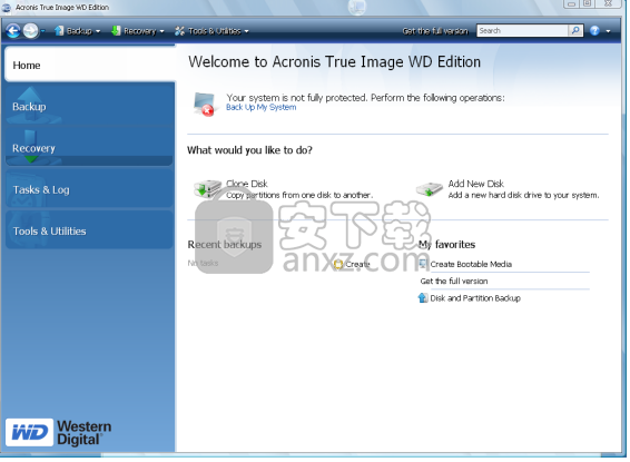 西数硬盘备份软件(Acronis True Image WD Edition)