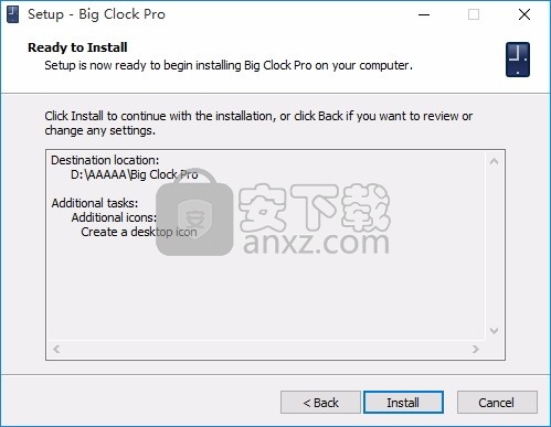 Big Clock Pro(桌面闹钟工具)