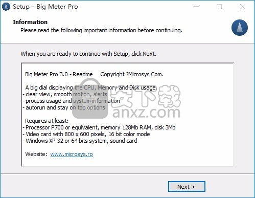 Big Meter Pro(CPU/磁盘/内存使用进程表工具)