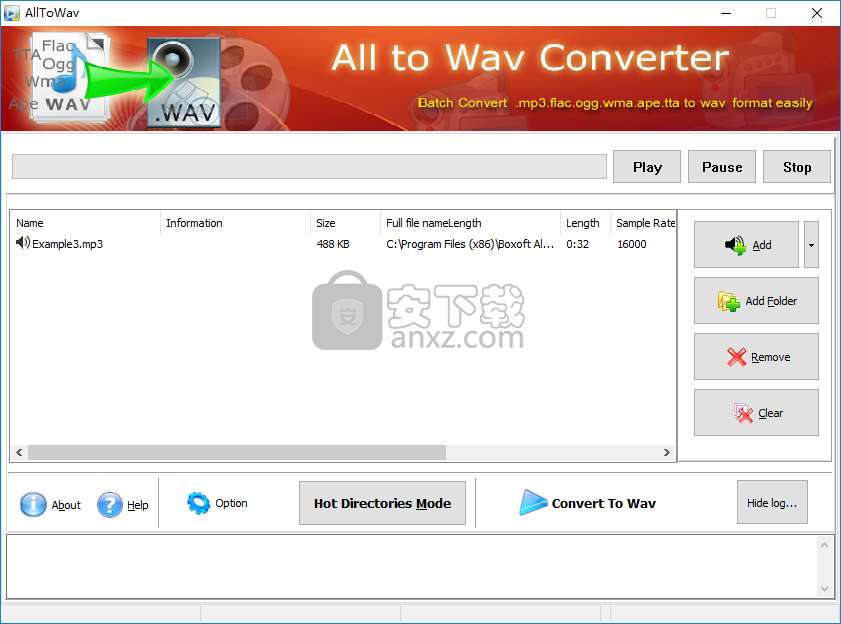 Boxoft All to Wav Converter(WAV音频转换器)