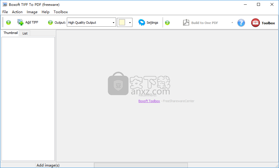 Boxoft TIFF to PDF(tiff转pdf转换器)