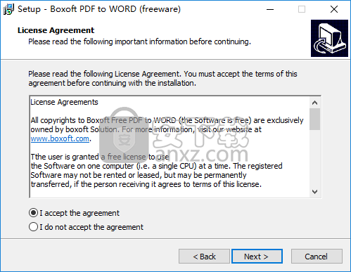 Boxoft PDF to Word(PDF转Word转换器)