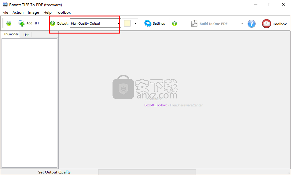 Boxoft TIFF to PDF(tiff转pdf转换器)