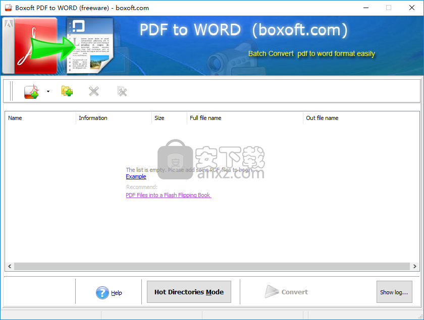 Boxoft PDF to Word(PDF转Word转换器)