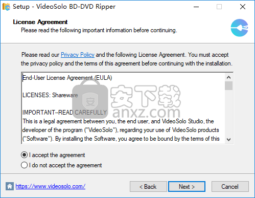 VideoSolo BD-DVD Ripper(DVD翻录工具)