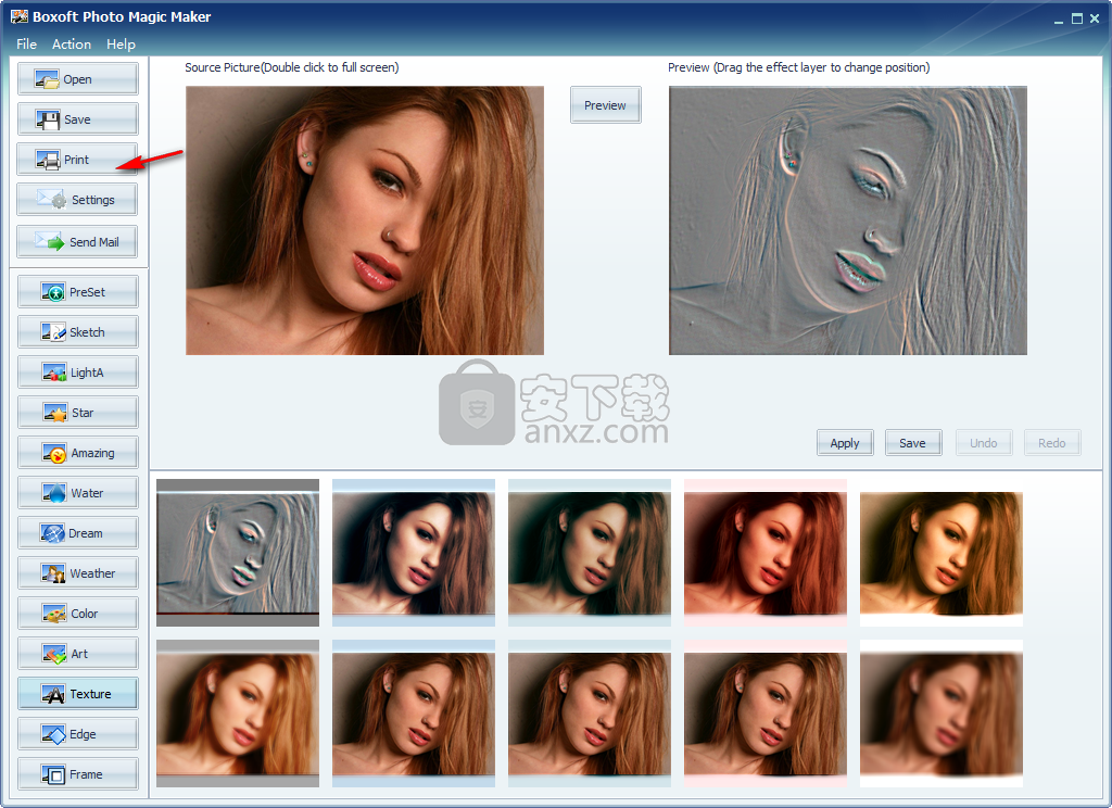 Boxoft Photo Magic Maker(免费照片装饰工具)
