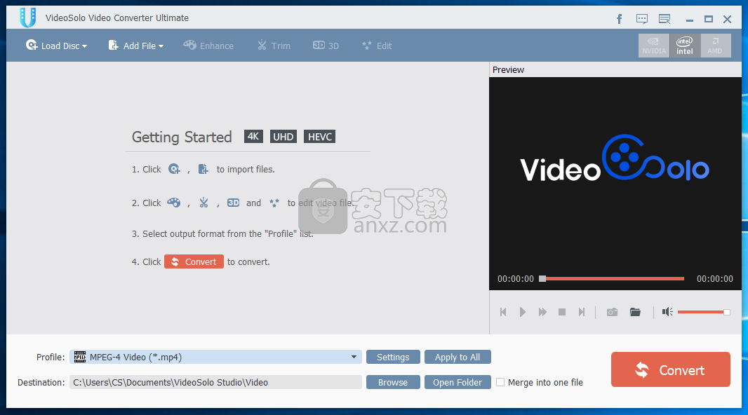 VideoSolo Video Converter Ultimate(万能视频转换器)