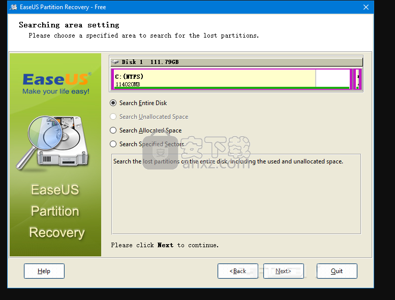 易我分区恢复工具(Easeus Partition Recovery)