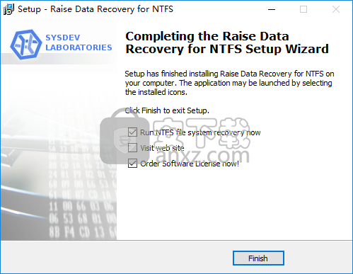 Raise Data Recovery for NTFS(NTFS数据恢复软件)