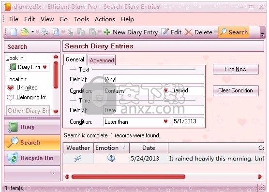 Efficient Diary Pro(多功能日记本管理工具)