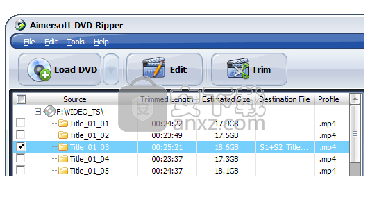 Aimersoft DVD Ripper(DVD翻录工具)