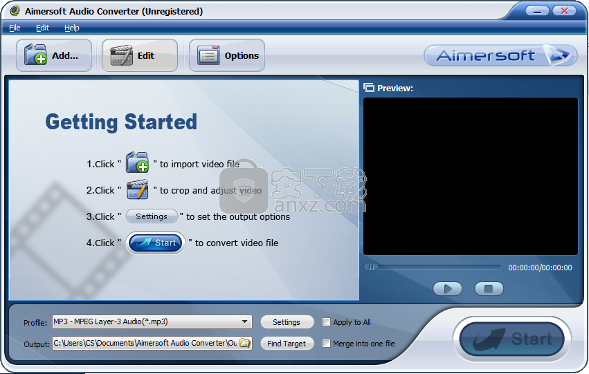 Aimersoft Audio Converter(全能音频转换器)