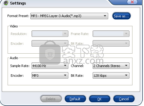 Aimersoft Audio Converter(全能音频转换器)