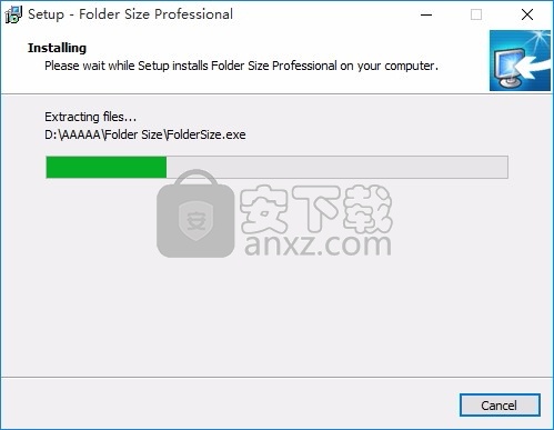 Folder Size Professional(磁盘文件扫描与分析工具)