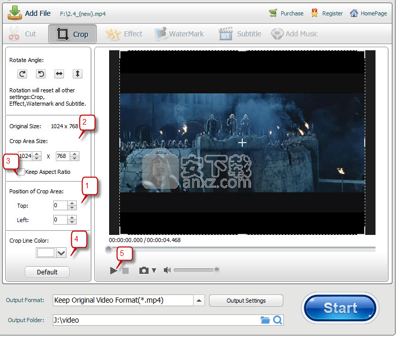 idoo Video Cropper(视频裁剪器)