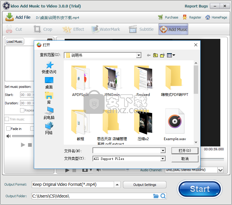 idoo Add Music to Video(视频添加音乐软件)
