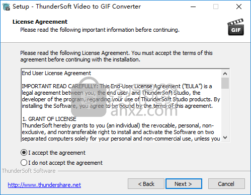 ThunderSoft Video to GIF Converter(视频转GIF转换器)