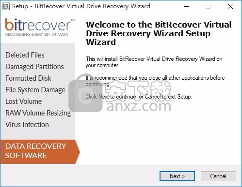 Virtual Drive Recovery Wizard(虚拟驱动器恢复向导)